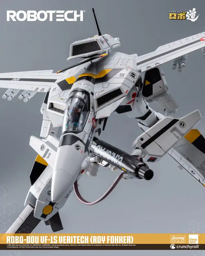 Robotech Actionfigur ROBO-DOU VF-1S Veritech (Roy Fokker) 20 cm Produktfoto