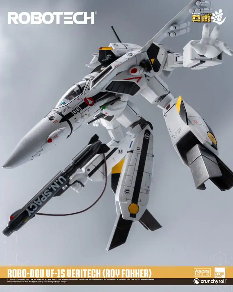 Robotech Actionfigur ROBO-DOU VF-1S Veritech (Roy Fokker) 20 cm Produktfoto
