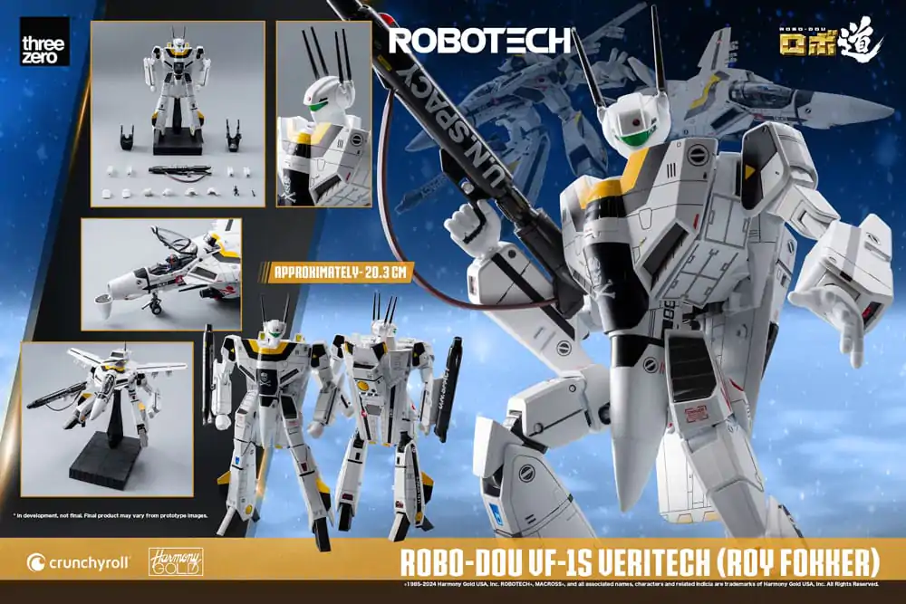 Robotech Actionfigur ROBO-DOU VF-1S Veritech (Roy Fokker) 20 cm Produktfoto