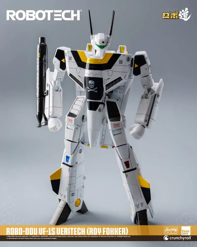 Robotech Actionfigur ROBO-DOU VF-1S Veritech (Roy Fokker) 20 cm Produktfoto