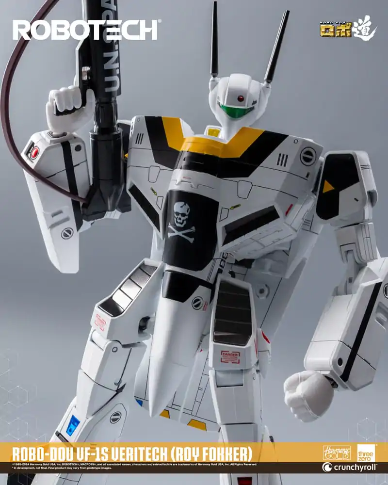 Robotech Actionfigur ROBO-DOU VF-1S Veritech (Roy Fokker) 20 cm Produktfoto