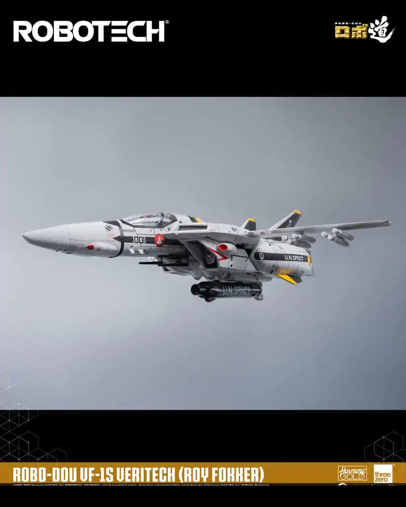 Robotech Actionfigur ROBO-DOU VF-1S Veritech (Roy Fokker) 20 cm Produktfoto