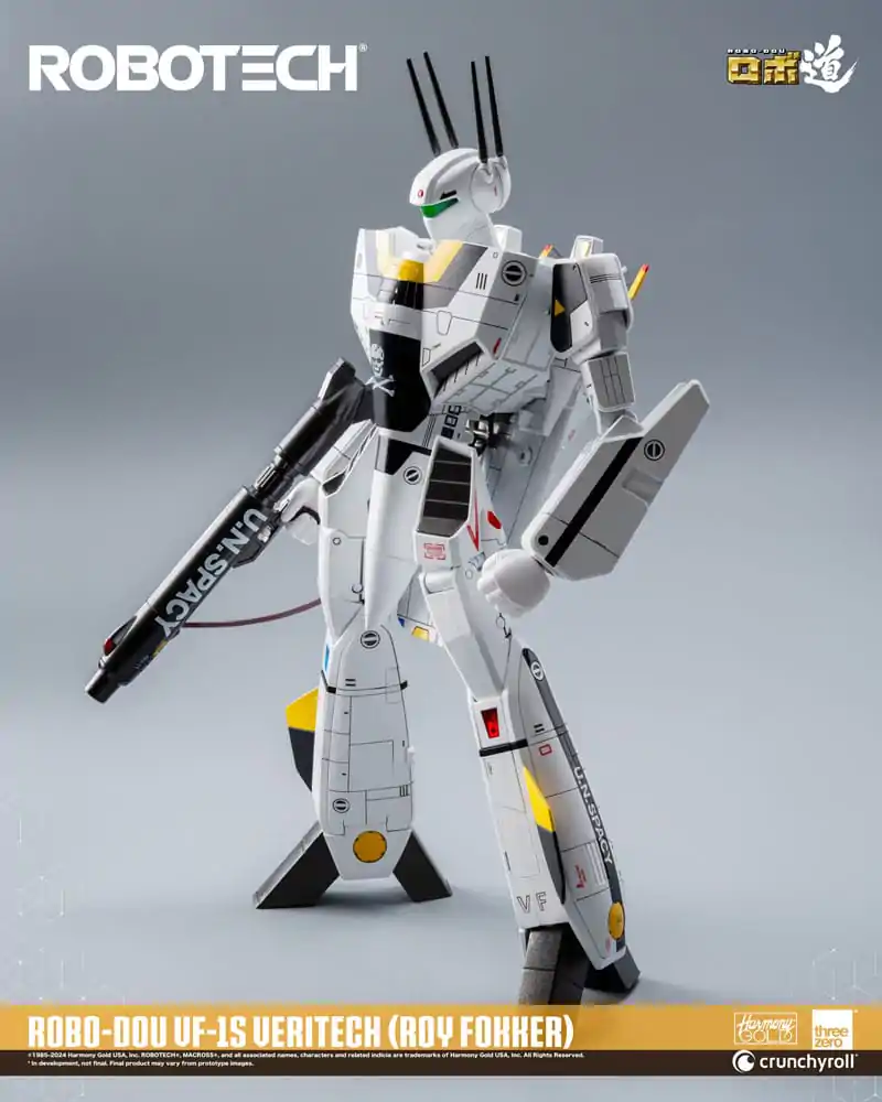 Robotech Actionfigur ROBO-DOU VF-1S Veritech (Roy Fokker) 20 cm Produktfoto