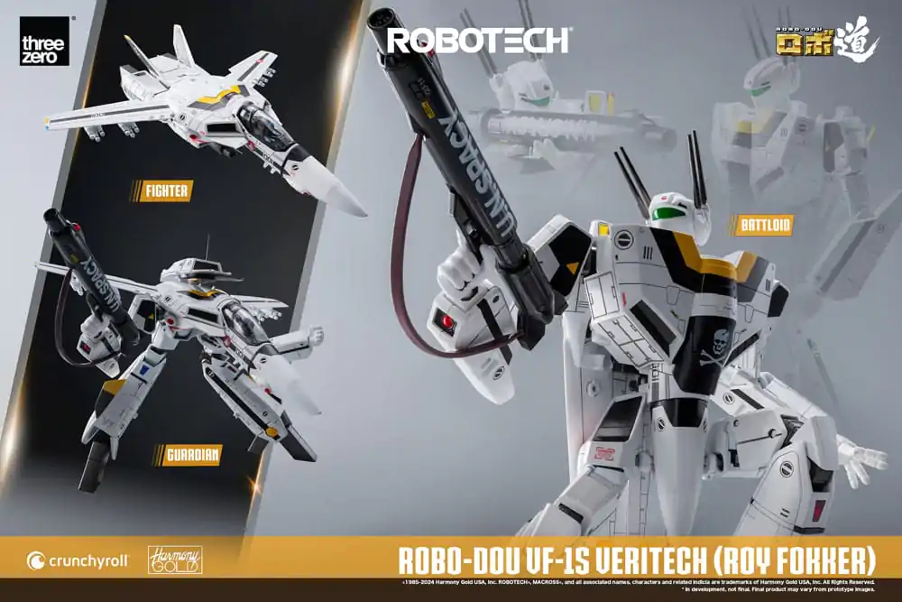 Robotech Actionfigur ROBO-DOU VF-1S Veritech (Roy Fokker) 20 cm Produktfoto