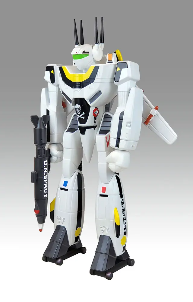 Robotech PVC Statue Roy Fokker´s VF-1S Limited Edition Shogun Warriors 60 cm Produktfoto