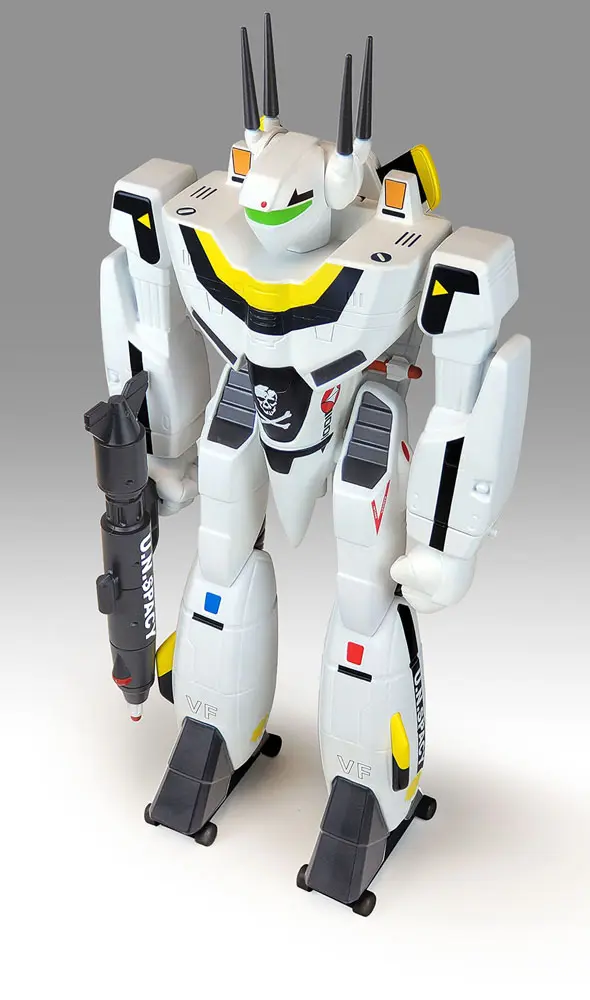 Robotech PVC Statue Roy Fokker´s VF-1S Limited Edition Shogun Warriors 60 cm Produktfoto