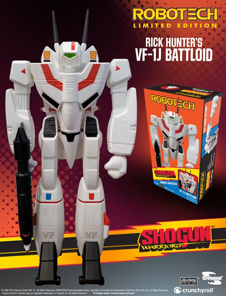 Robotech Shogun Warriors Collection Actionfigur Rick Hunter´s VF-1J Limited Edition 60 cm Produktfoto