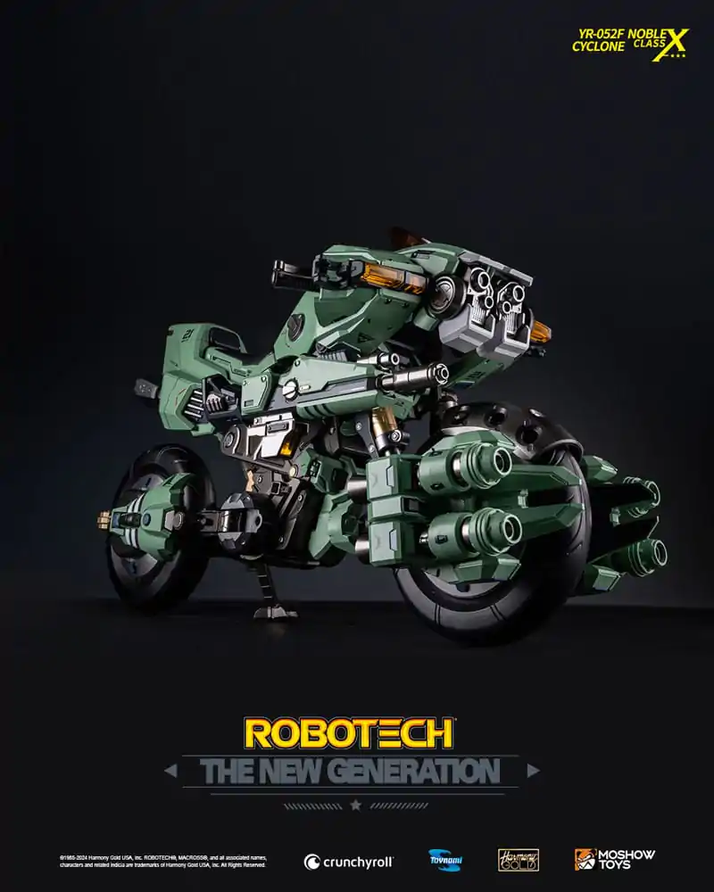 Robotech The New Generation Action Figur YR-052F Transformable Cyclone 29 cm Produktfoto