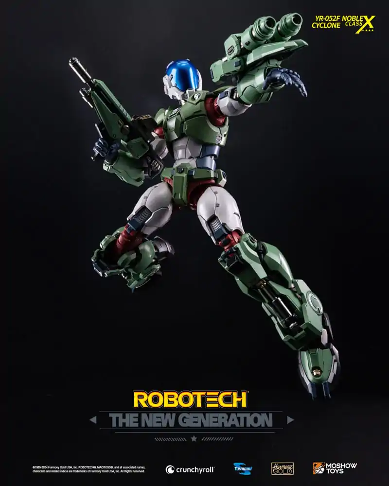 Robotech The New Generation Action Figur YR-052F Transformable Cyclone 29 cm Produktfoto
