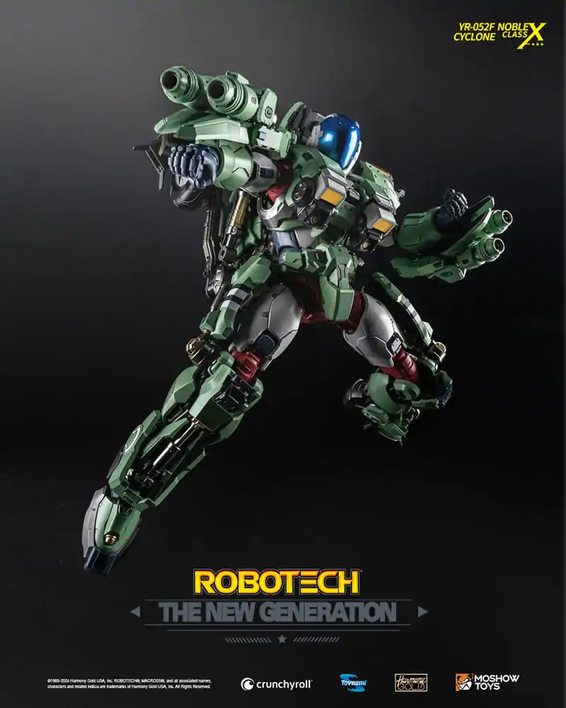 Robotech The New Generation Action Figur YR-052F Transformable Cyclone 29 cm Produktfoto