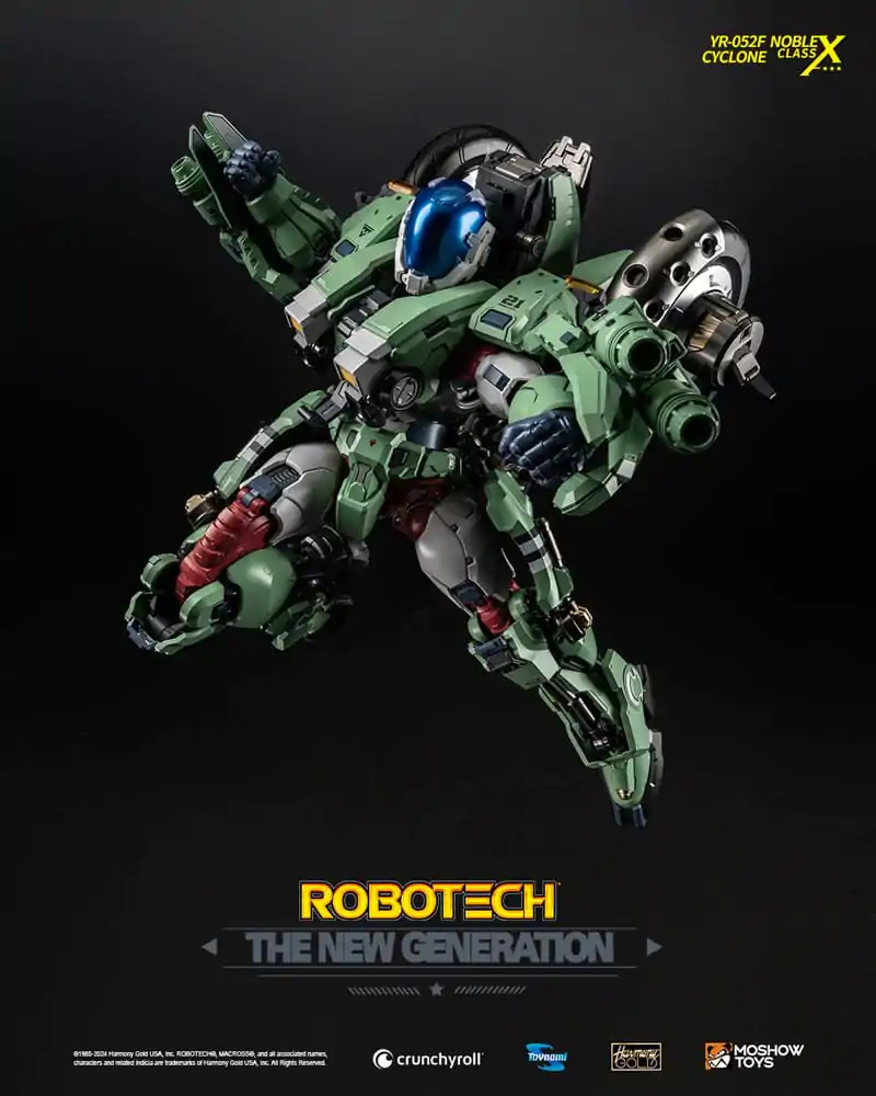 Robotech The New Generation Action Figur YR-052F Transformable Cyclone 29 cm Produktfoto