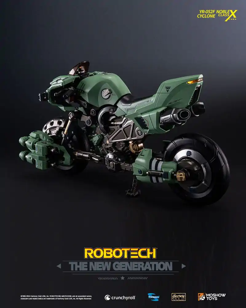 Robotech The New Generation Action Figur YR-052F Transformable Cyclone 29 cm Produktfoto