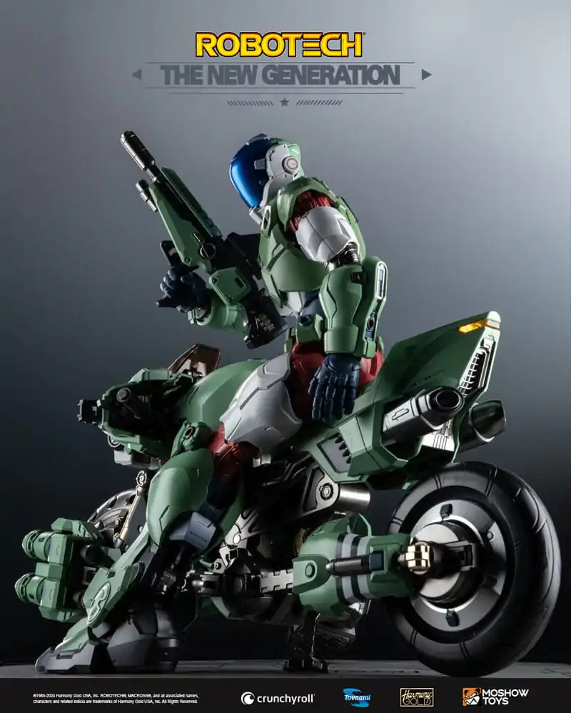Robotech The New Generation Action Figur YR-052F Transformable Cyclone 29 cm Produktfoto