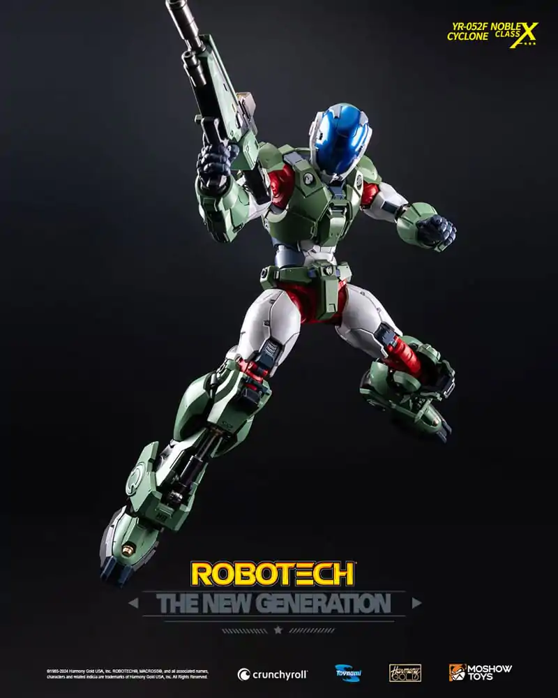 Robotech The New Generation Action Figur YR-052F Transformable Cyclone 29 cm Produktfoto
