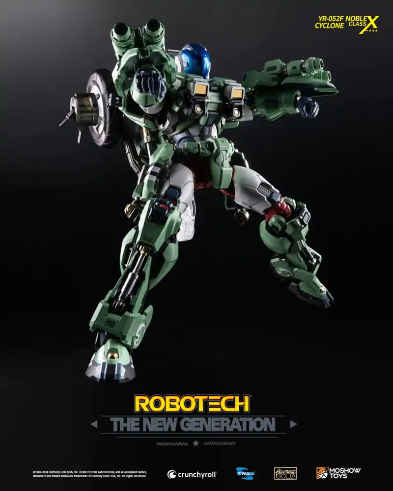 Robotech The New Generation Action Figur YR-052F Transformable Cyclone 29 cm Produktfoto