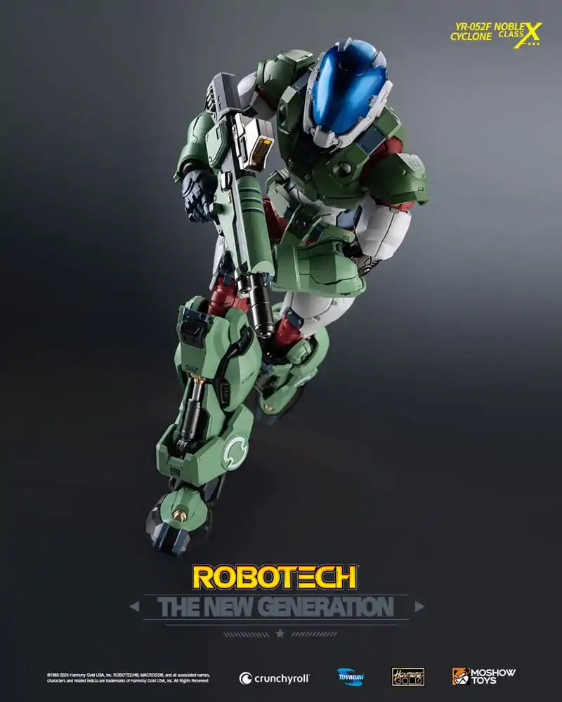 Robotech The New Generation Action Figur YR-052F Transformable Cyclone 29 cm Produktfoto