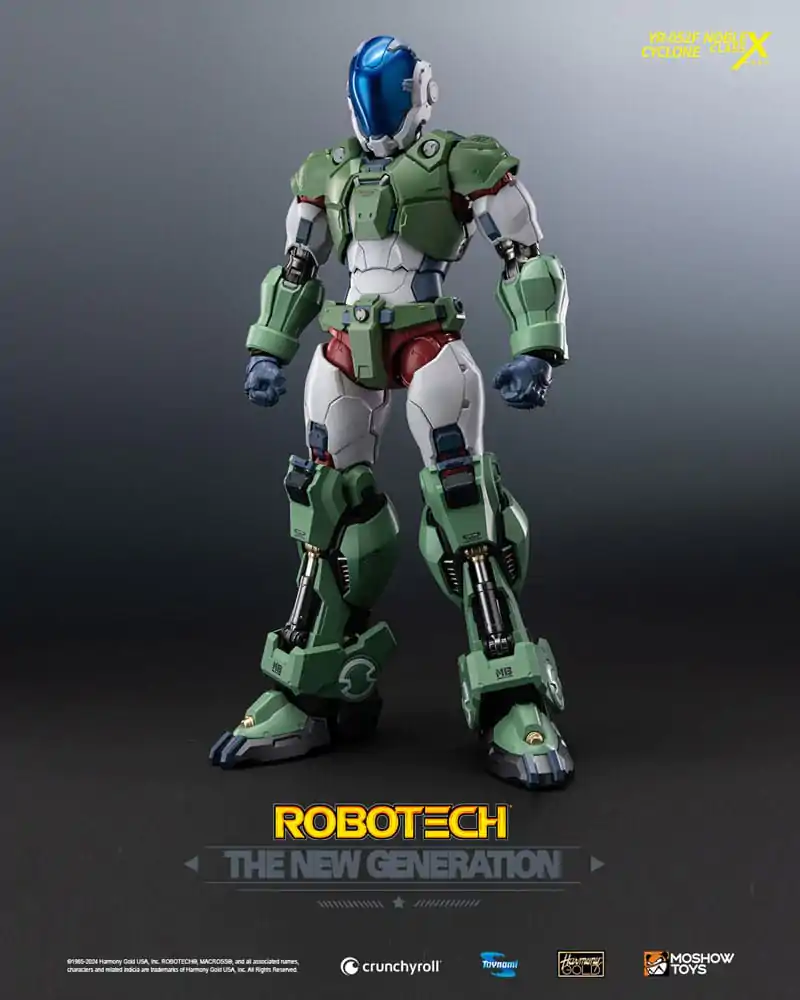 Robotech The New Generation Action Figur YR-052F Transformable Cyclone 29 cm Produktfoto