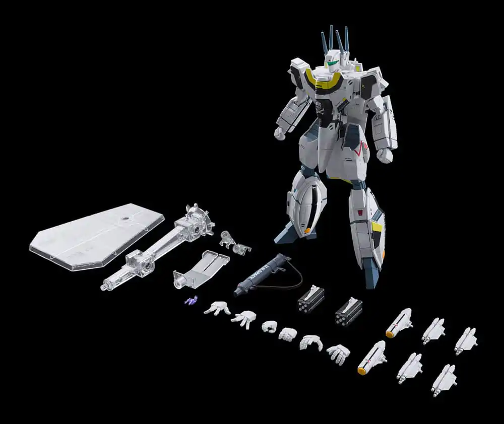 Robotech Veritech Diecast Action Figur Veritech VF-1S Transformierbar 21 cm Produktfoto