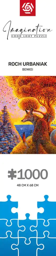 Roch Urbaniak Puzzle Benkei (1000 Teile) Produktfoto
