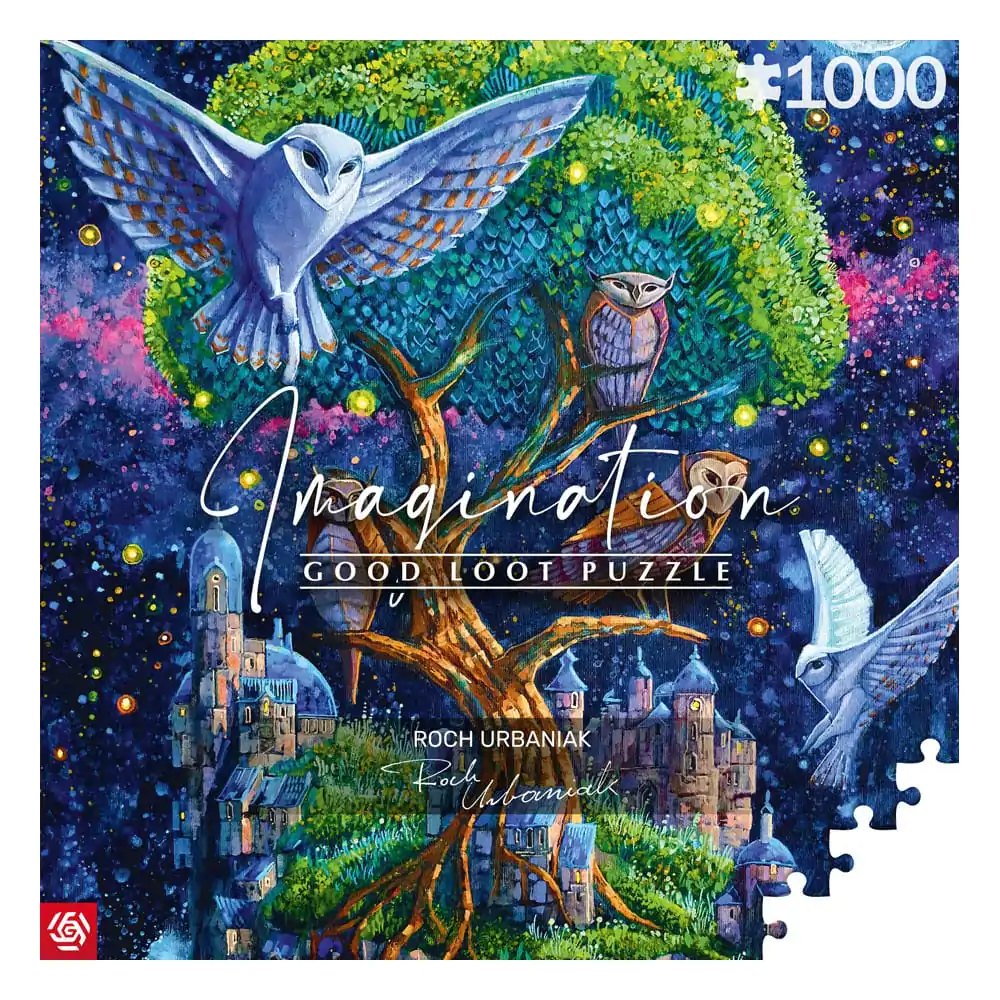 Roch Urbaniak Imagination Puzzle Owl Island / Wyspa Sów (1000 Teile) termékfotó