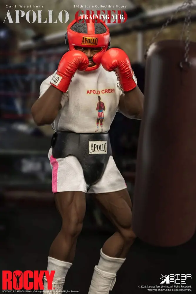 Rocky Statue 1/6 Apollo Creed Deluxe Version 36 cm termékfotó