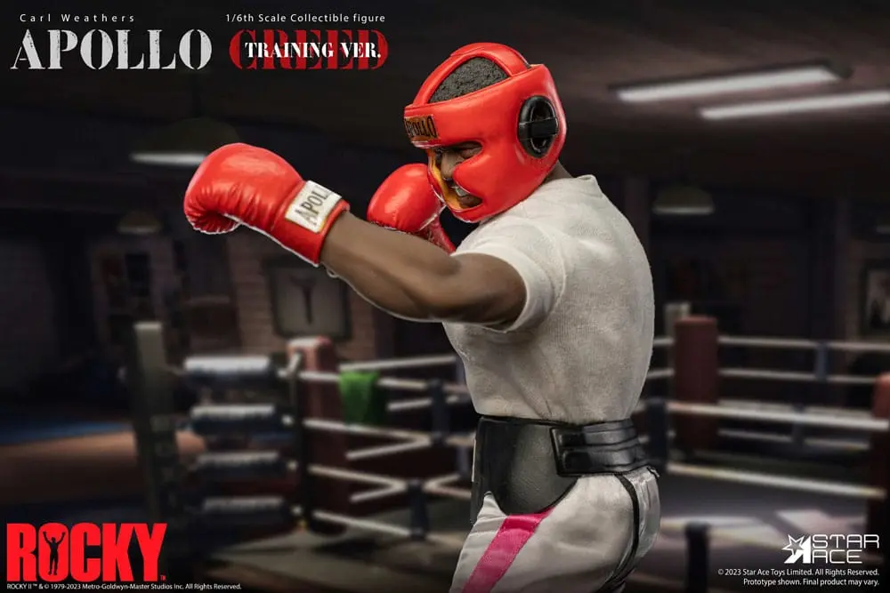 Rocky Statue 1/6 Apollo Creed Deluxe Version 36 cm termékfotó