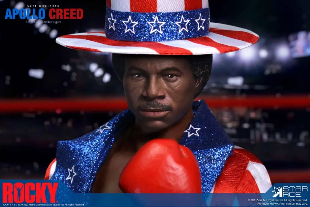 Rocky Statue 1/6 Apollo Creed Deluxe Version 36 cm termékfotó