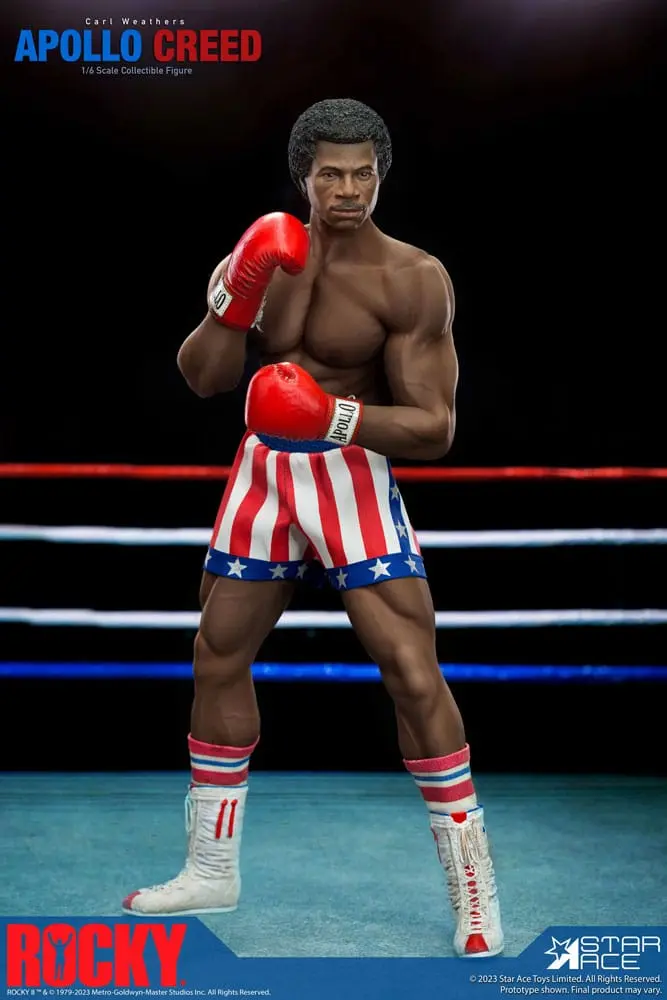Rocky Statue 1/6 Apollo Creed Standard Version 36 cm Produktfoto