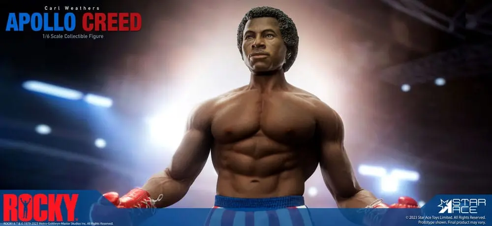 Rocky Statue 1/6 Apollo Creed Standard Version 36 cm Produktfoto