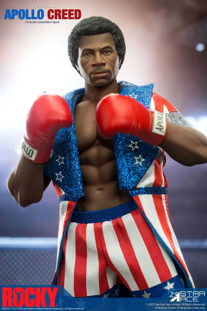 Rocky Statue 1/6 Apollo Creed Standard Version 36 cm Produktfoto