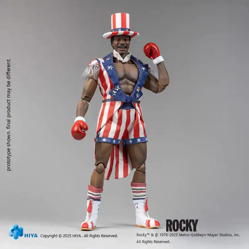 Rocky Exquisite Super Series Action-Figur 1/12 Apollo 16 cm Produktfoto