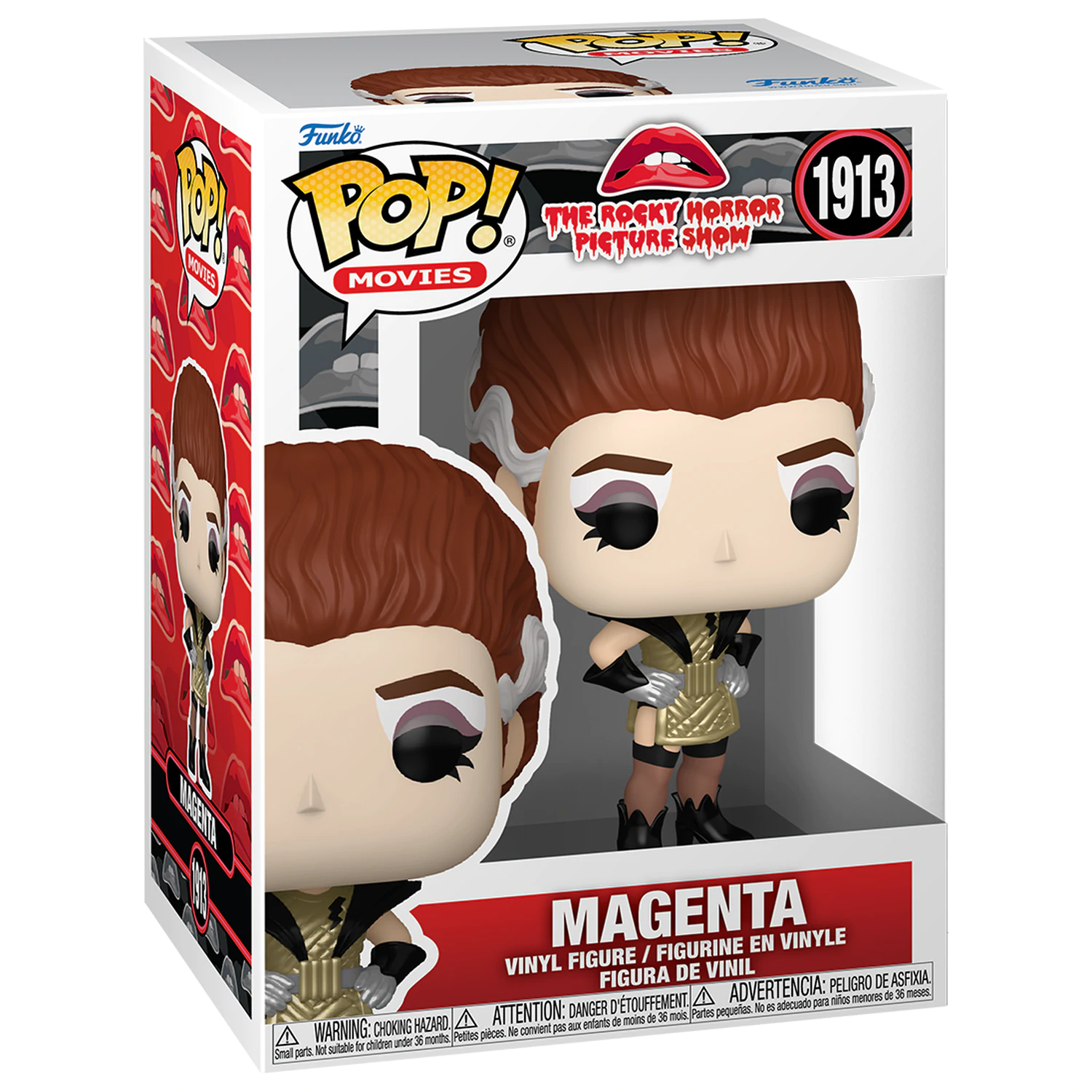 Rocky Horror Picture Show Funko POP! Movies Vinyl Figur Magenta 9 cm Produktfoto