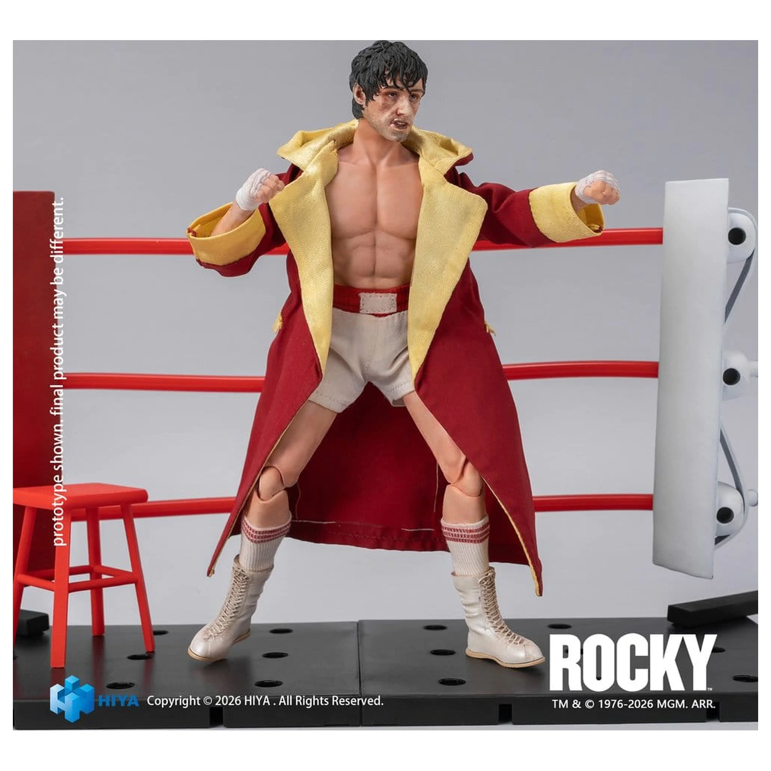 Rocky I Exquisite Super Actionfigur 1/12 Rocky 16 cm Produktfoto