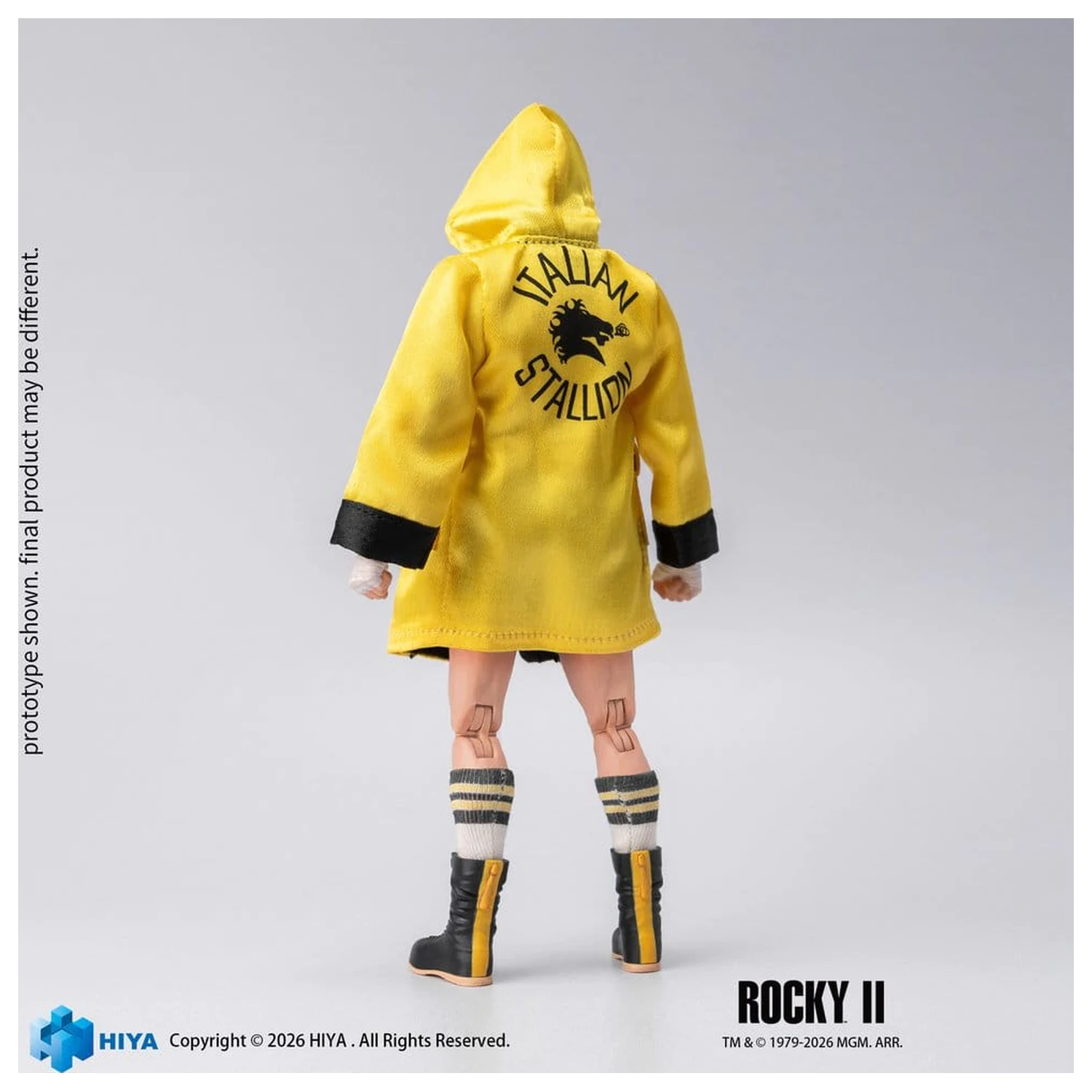 Rocky II Exquisite Super Actionfigur 1/12 Rocky Boxer Version 16 cm Produktfoto