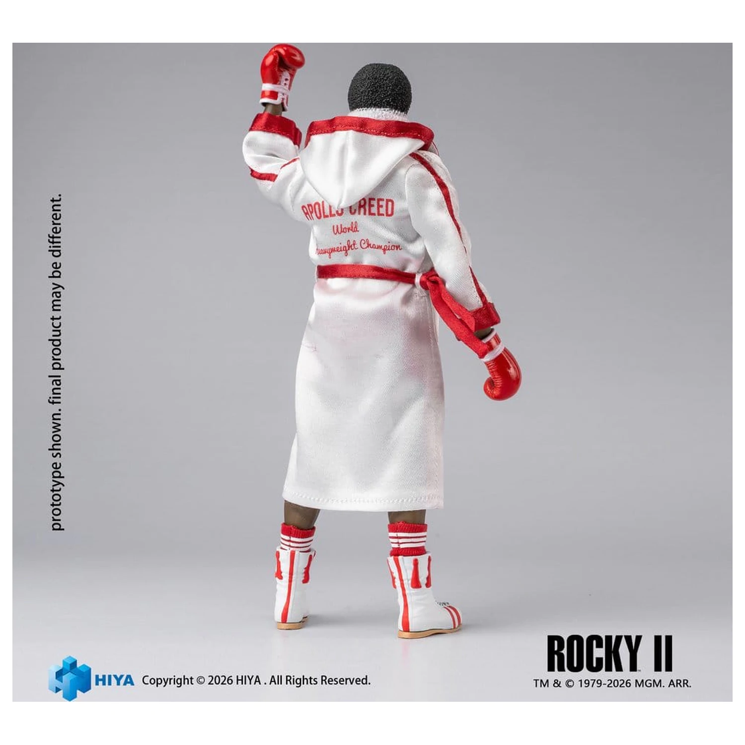 Rocky II Exquisite Super Actionfigur 1/12 Apollo 16 cm Produktfoto