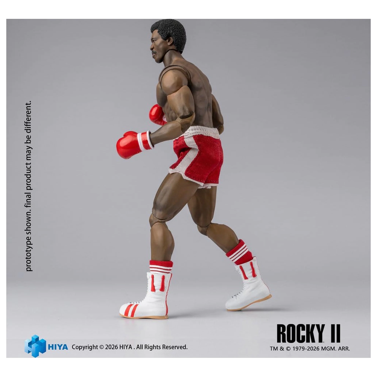Rocky II Exquisite Super Actionfigur 1/12 Apollo 16 cm Produktfoto