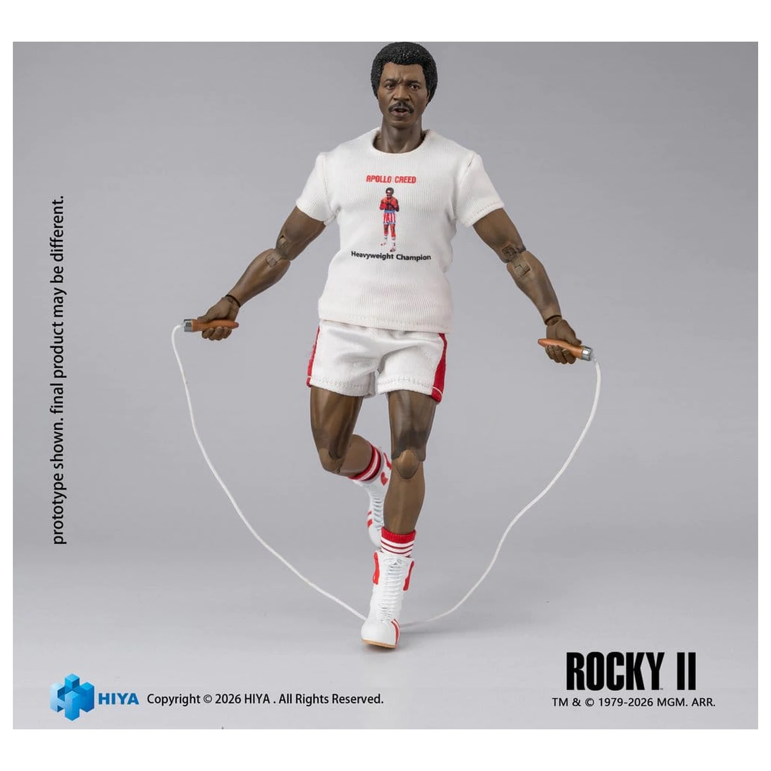 Rocky II Exquisite Super Actionfigur 1/12 Apollo 16 cm Produktfoto