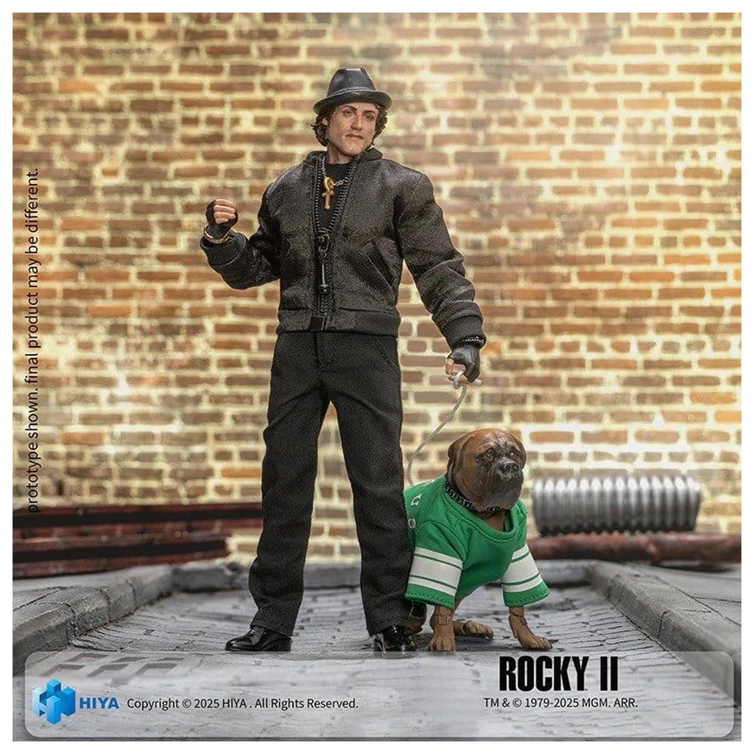 Rocky II Exquisite Super Series Actionfigur 1/12 Rocky 16 cm Produktfoto