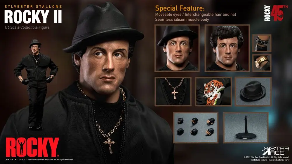Rocky II My Favourite Movie Actionfigur 1/6 Rocky Balboa 30 cm Produktfoto
