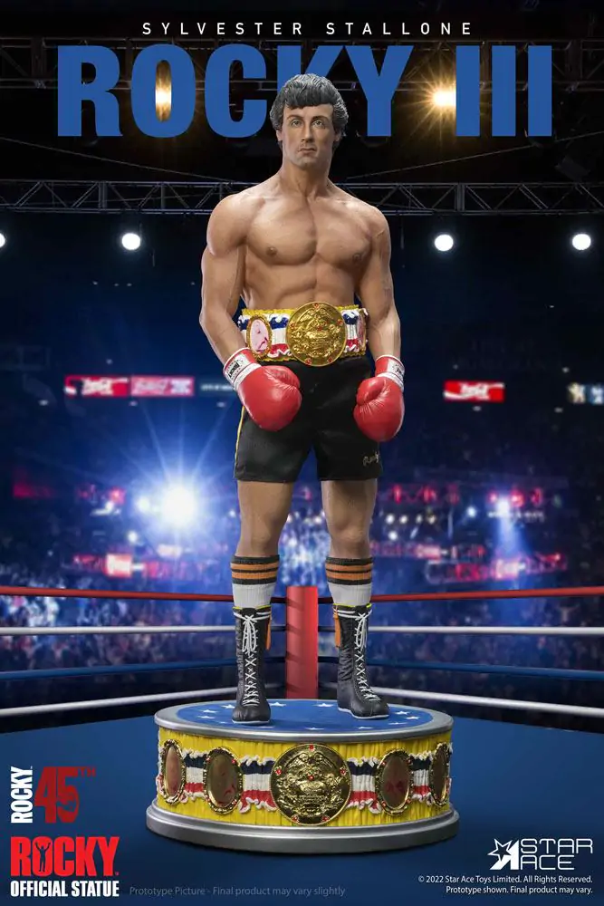 Rocky III Statue 1/4 Rocky Balboa Deluxe Ausführung 46 cm Produktfoto