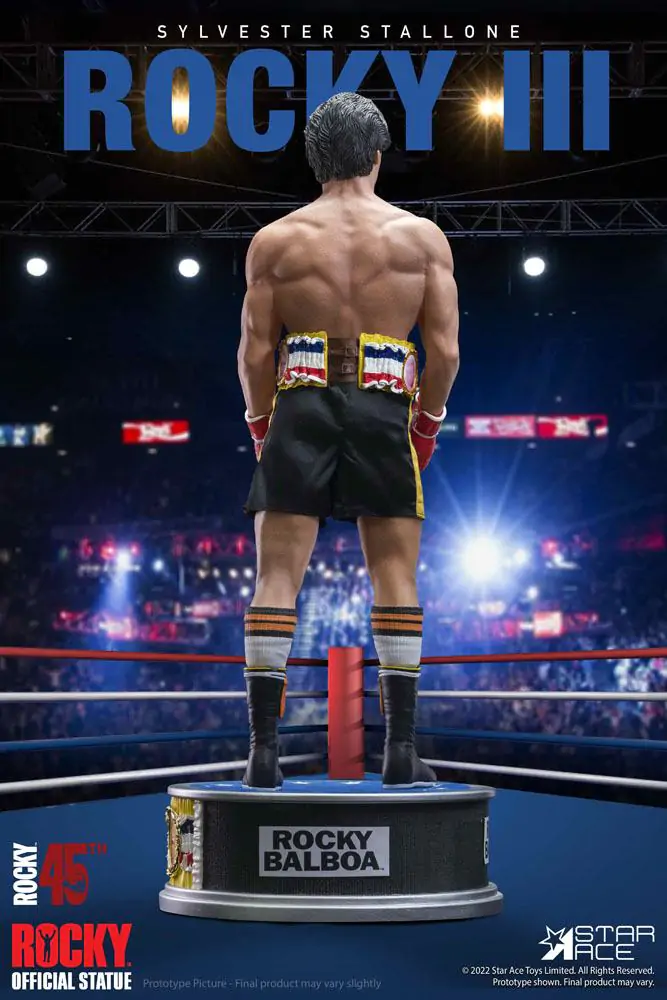 Rocky III Statue 1/4 Rocky Balboa Deluxe Ausführung 46 cm Produktfoto
