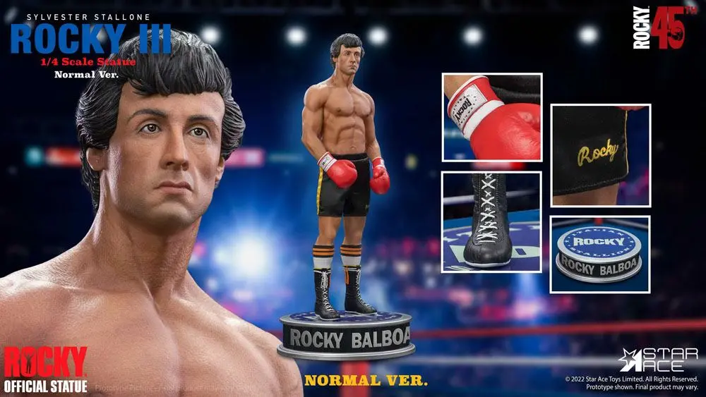 Rocky III Statue 1/4 Rocky Balboa 46 cm termékfotó