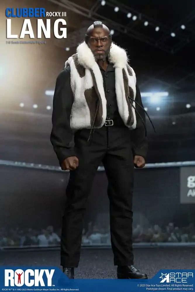 Rocky III Statue 1/6 Clubber Lang Deluxe Version 30 cm Produktfoto