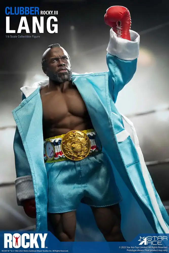 Rocky III Statue 1/6 Clubber Lang Deluxe Version 30 cm Produktfoto