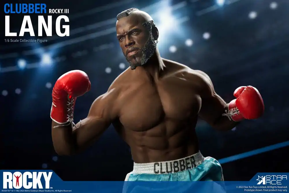 Rocky III Statue 1/6 Clubber Lang Deluxe Version 30 cm Produktfoto