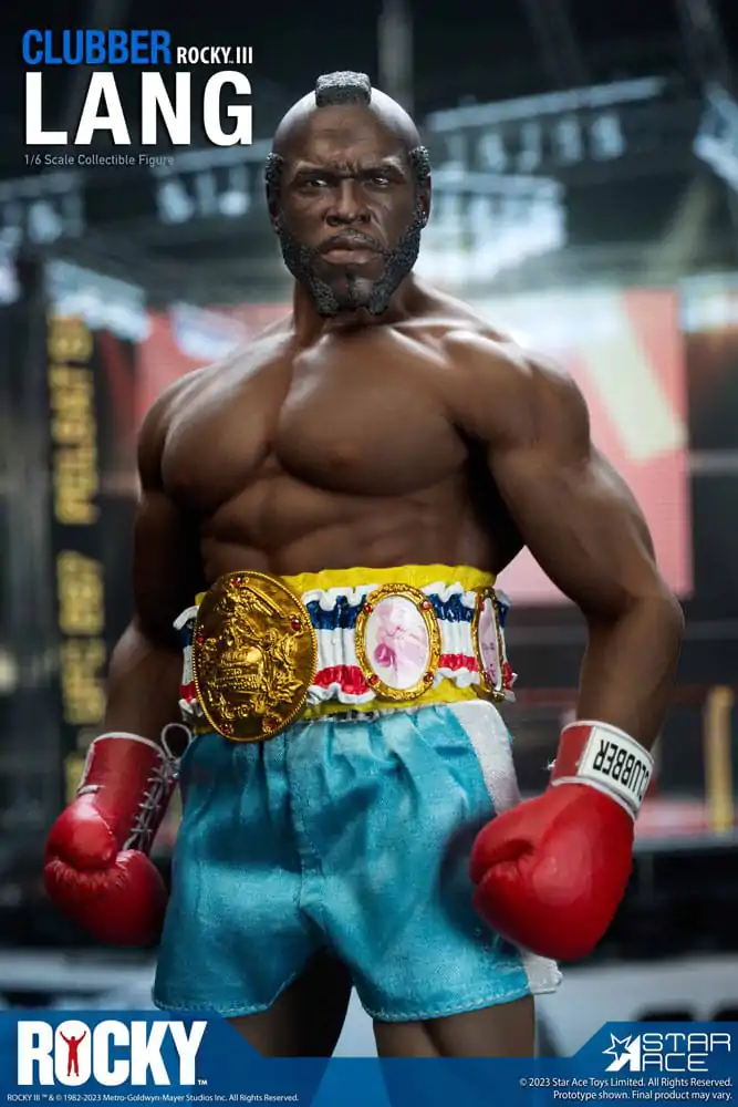Rocky III Statue 1/6 Clubber Lang Deluxe Version 30 cm Produktfoto