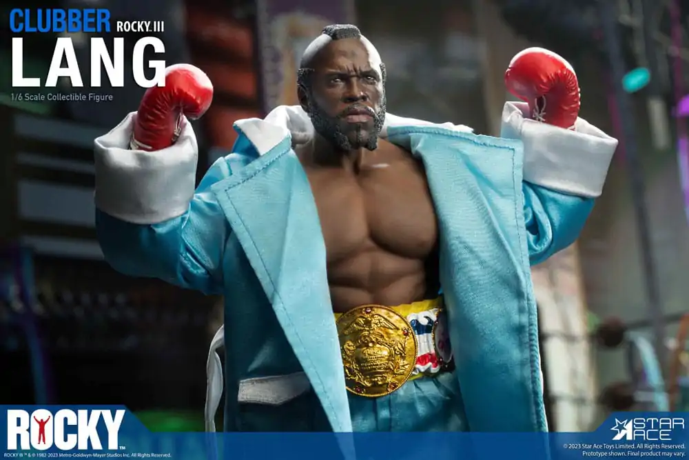 Rocky III Statue 1/6 Clubber Lang Deluxe Version 30 cm Produktfoto