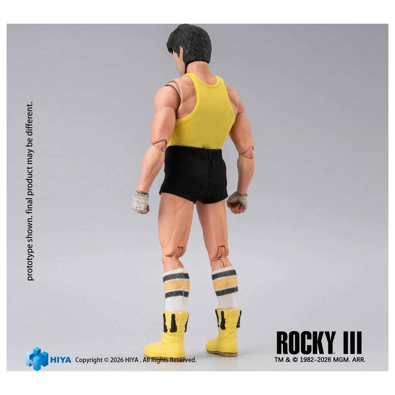 Rocky III Exquisite Super Actionfigur 1/12 Rocky Boxer Version 16 cm Produktfoto