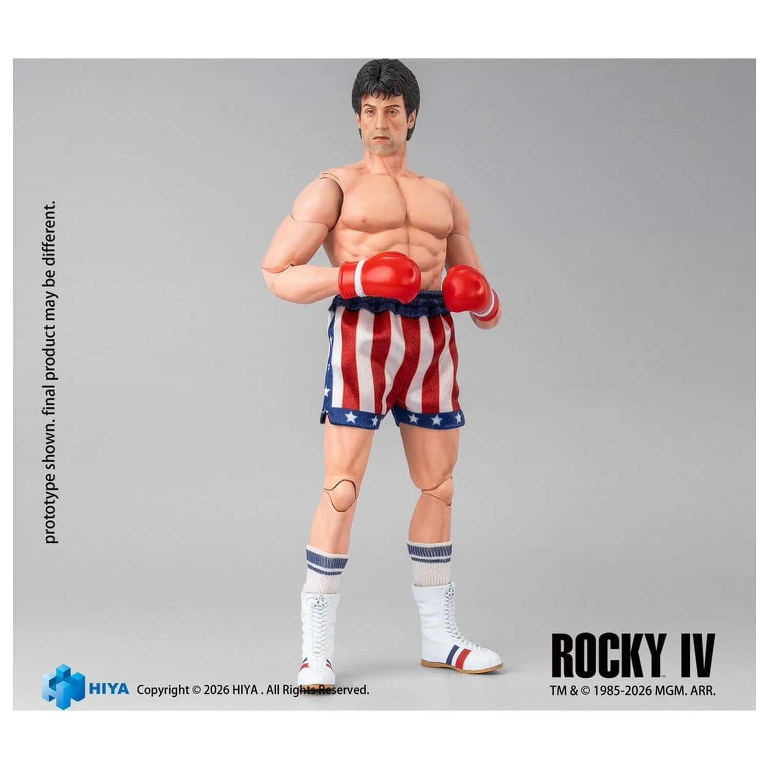 Rocky IV Exquisite Super Series Action Figur 1/12 Rocky Boxer Version 16 cm Produktfoto