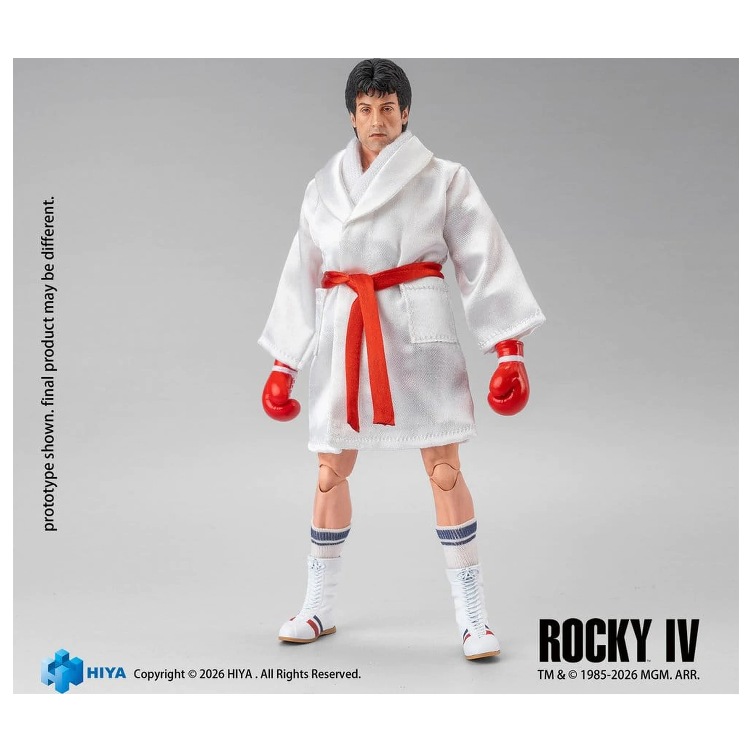 Rocky IV Exquisite Super Series Action Figur 1/12 Rocky Boxer Version 16 cm Produktfoto